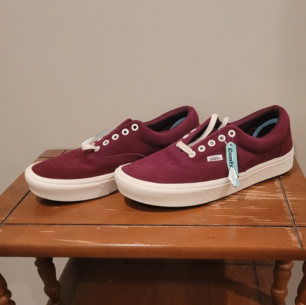 Vans Maroon Men's 9 Clean Never Worn